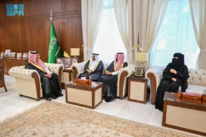 أمير منطقة حائل يستقبل رئيس مجلس إدارة جمعية حضارات للتراث